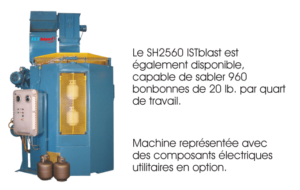Option - Sableuse à suspension indexée SH 2560 - ISTblast