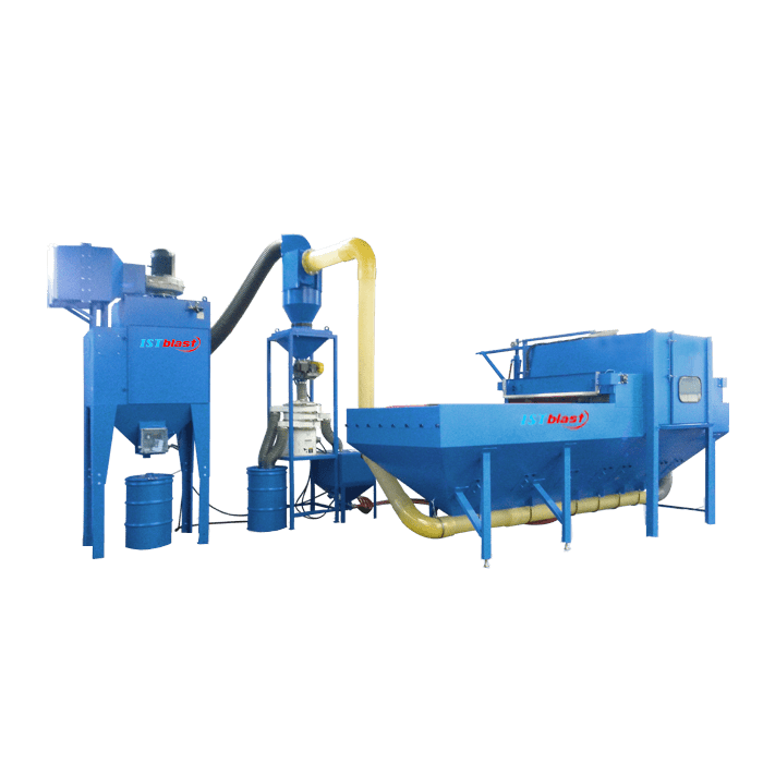 Automated Suction Blast Cabinet