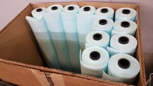 Rouleaux de textile pour nettoyage automatique des presses flexographiques