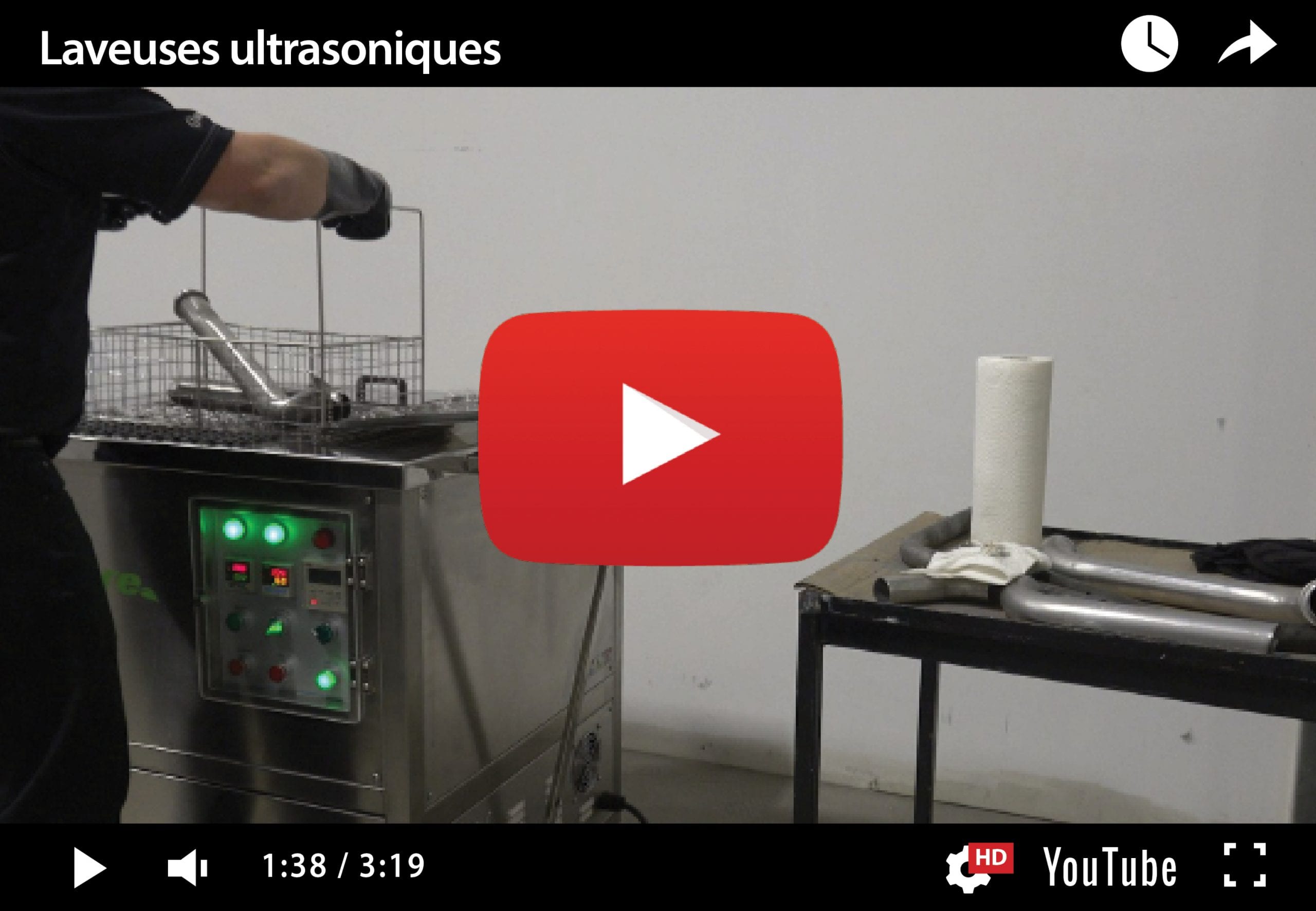 UC 4230 – Laveuse industrielle à ultrasons – 120 Gallons