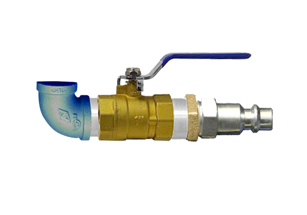 Pneumatic Outlet for Downdraft Tables - ISTblast