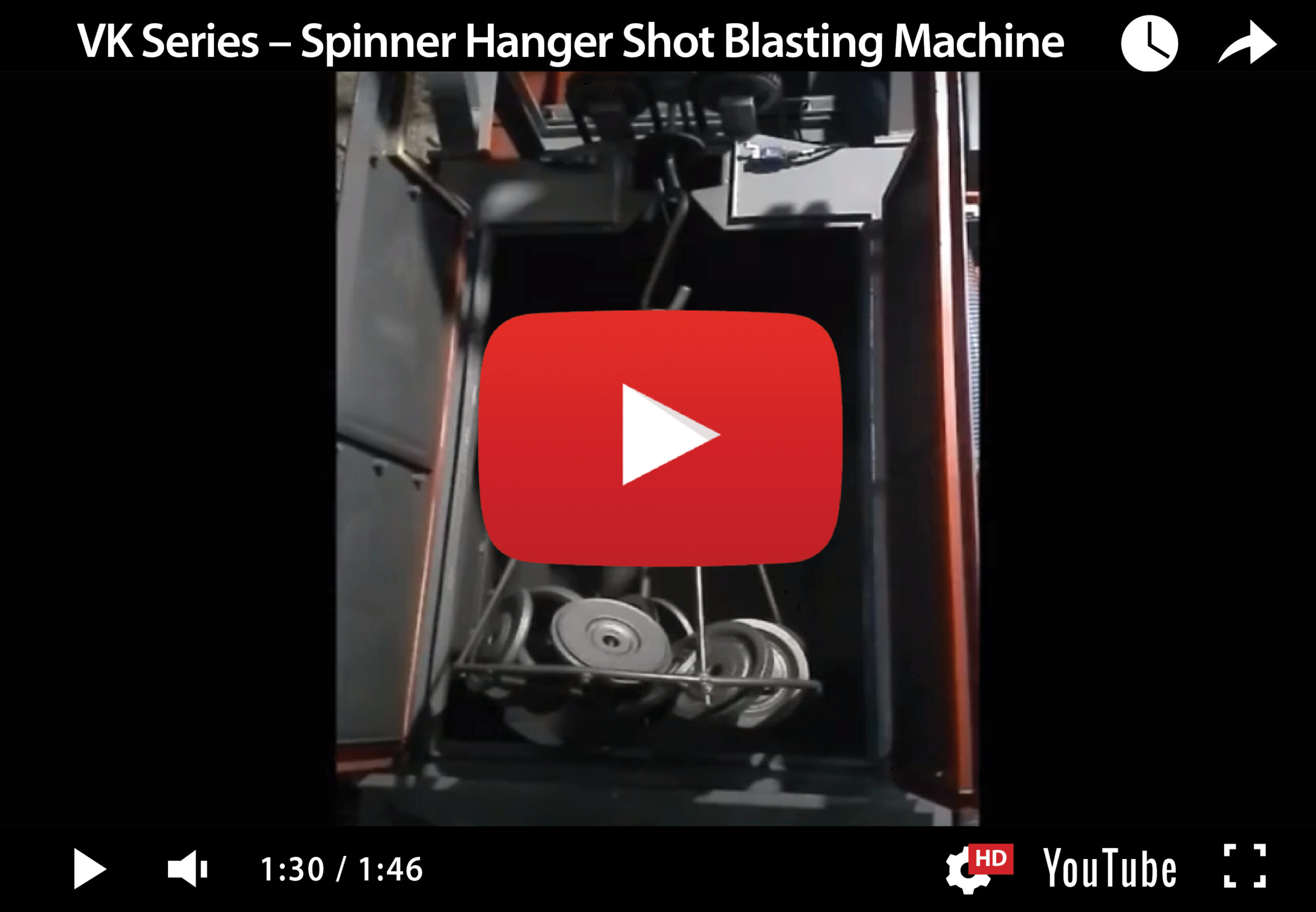 VK Series – Spinner Hanger Shot Blasting Machine