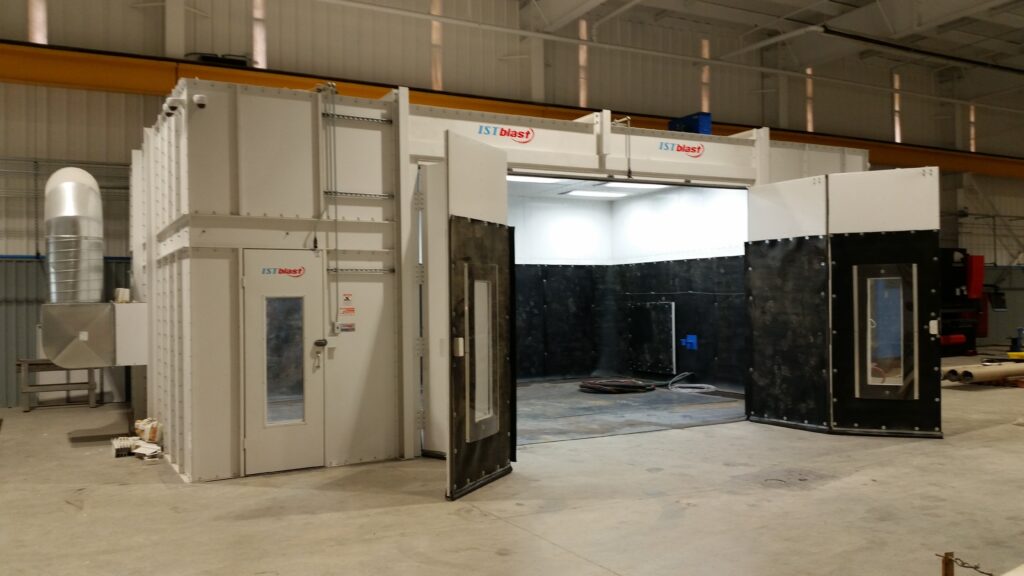 Blast Booth Enclosure Sandblasting Booths IST Surface