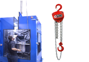 ISTblast - Chain Block Slot for Blast Cabinet